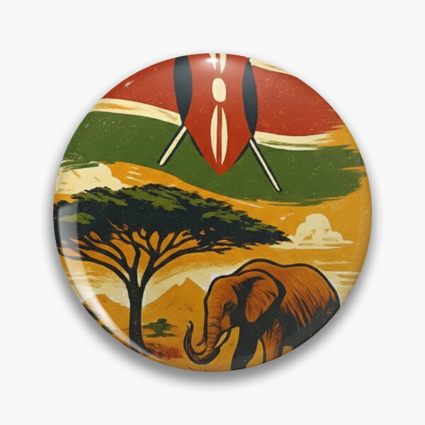 Item preview, Kenya Africa Travel Art designed and sold by ryanapples2.