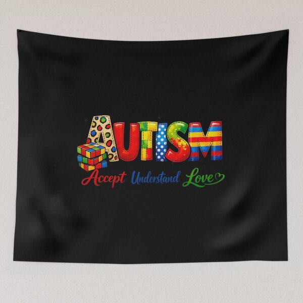 Item preview, Autism Accept Understand Love Autism Awareness Neurodiversity Acceptance Support designed and sold by SofenArt.