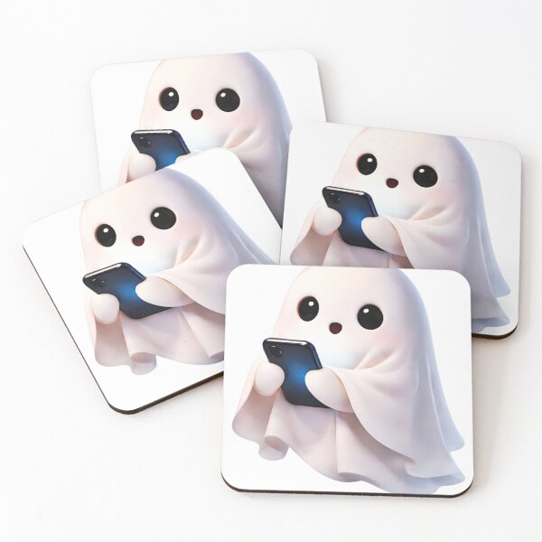 Item preview, Cute white ghost  designed and sold by Aj dreamwork.