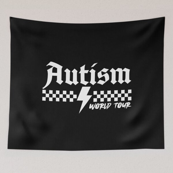 Item preview, Autism World Tour Neurodiversity Awareness Community Support designed and sold by SofenArt.
