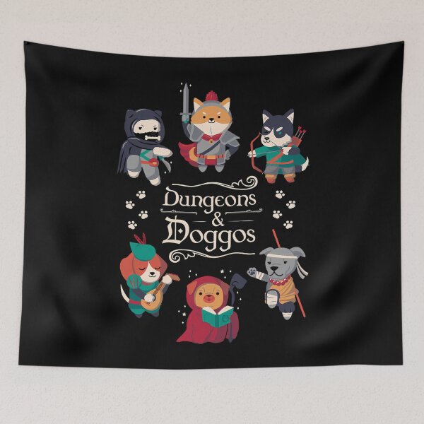 Item preview, Dungeons And Doggos designed and sold by NvmdOlie.
