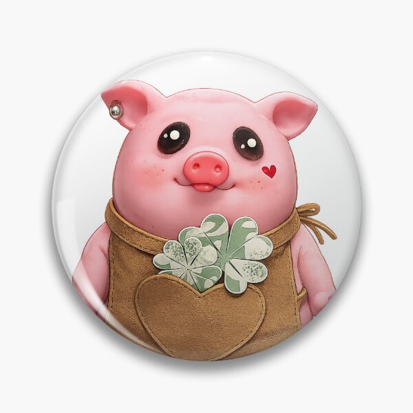 Item preview, Little pink lucky pig designed and sold by LLSwiss.