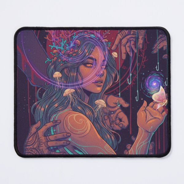 Item preview, Cosmic Ocean Goddess Surreal Fantasy designed and sold by 0606PM.