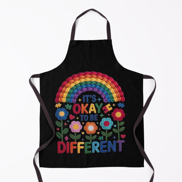 Item preview, It's Okay To Be Different Autism Awareness Neurodiversity Acceptance designed and sold by SofenArt.