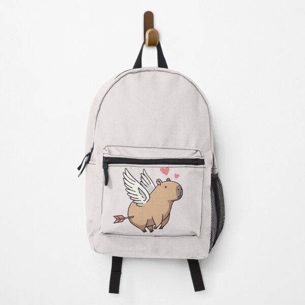 Item preview, Cute Cupid Capybara with Wings and Arrow Kawaii Love Design designed and sold by PixelQ.