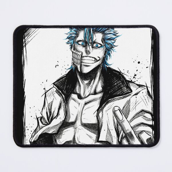 Item preview, Grimmjow Pantera Style Arrancar Inspired – Blue Hair Battle Pose Art designed and sold by Senpaiwaves.