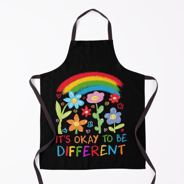 Item preview, It's Okay To Be Different Neurodiversity Acceptance Individuality designed and sold by SofenArt.