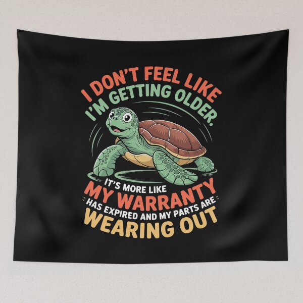 Item preview, Turtle I Don't Feel Like I'm Getting Older It's More Like designed and sold by angolinnArt.