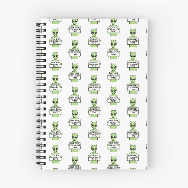 Item preview, Been Here The Whole Time Alien Humor  designed and sold by The Junto Shop.