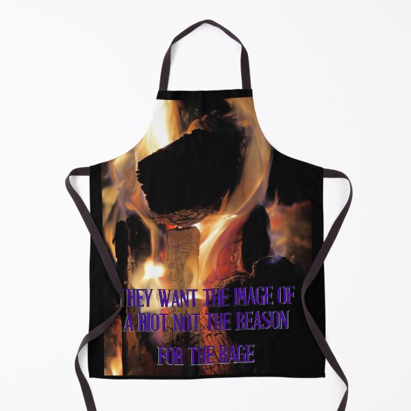 Item preview, They Want the Image of a Riot Not the Reason – Skull in Flames Protest Art Print designed and sold by aadventures.