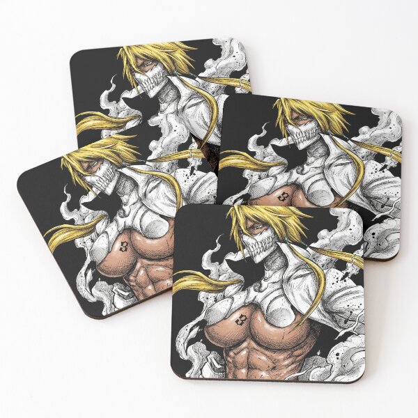 Item preview, Harribel Halibel Blonde Arrancar Warrior Fan Art – Aqua Eyes Shark Theme Design designed and sold by Senpaiwaves.