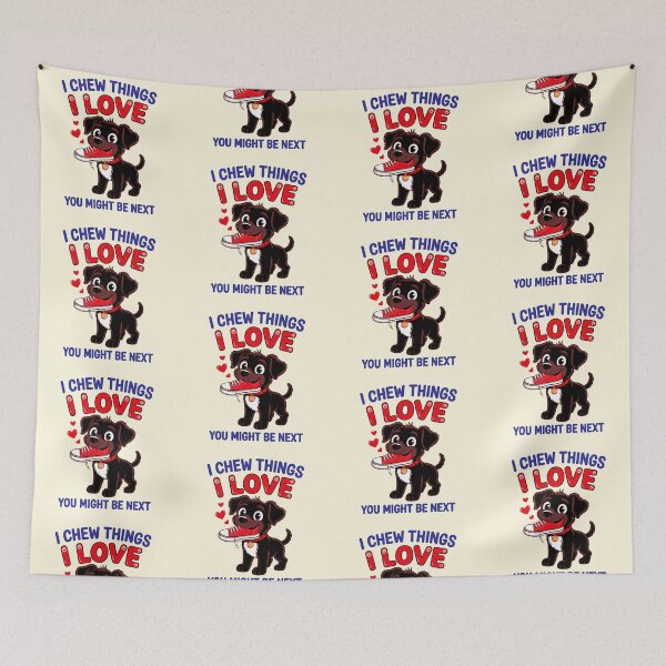 Item preview, I Chew Things designed and sold by CharlottePlaceArt.