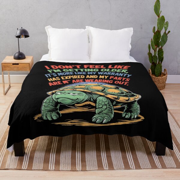 Item preview, Turtle I Don't Feel Like I'm Getting Older It's More 4 designed and sold by angolinnArt.