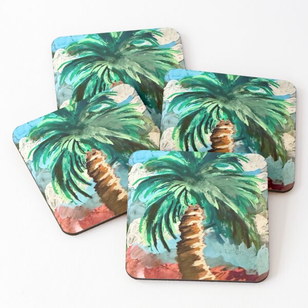 Item preview, Palm Tree Painting  designed and sold by MatrixTattoo.