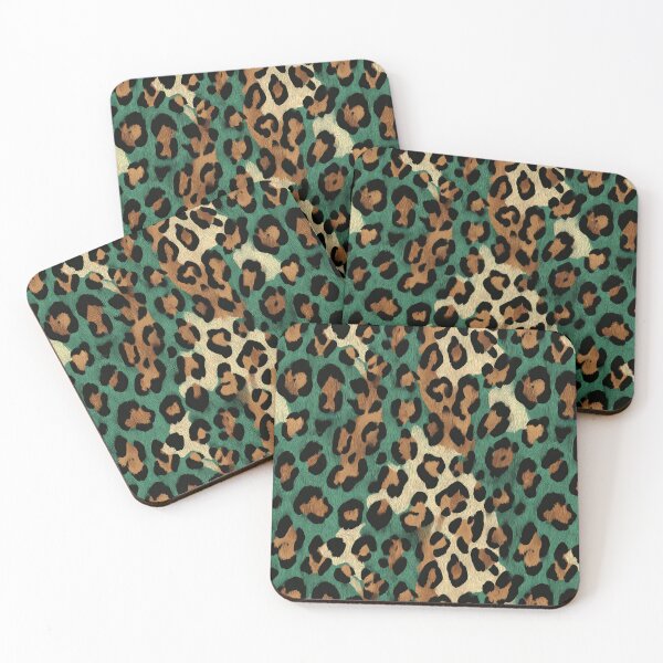 Item preview, Imitation-Leather Leopard Pattern  - Animal Print Illustration  - Bridal Shower Gifts designed and sold by RoyalStarsPatts.