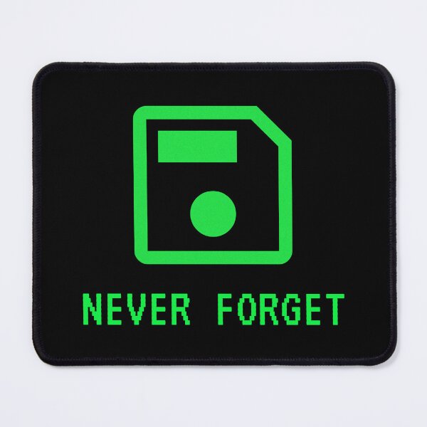 Item preview, Never Forget Floppy Disk - Funny 90s Retro Tech IT Humor designed and sold by vividlukas.