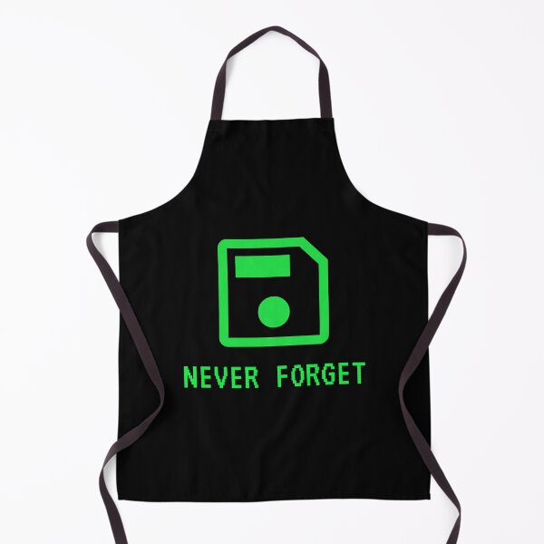 Item preview, Never Forget Floppy Disk - Funny 90s Retro Tech IT Humor designed and sold by vividlukas.