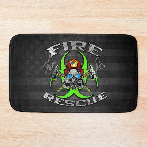Item preview, Fire Rescue Biohazard Skull – Tactical Firefighter Design designed and sold by artistwill.