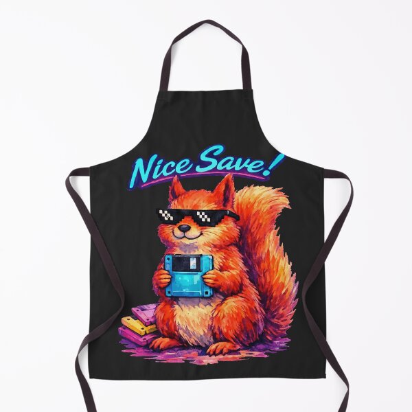 Item preview, Nice Save! - Retro Floppy Disk Squirrel designed and sold by DigitalGlade.