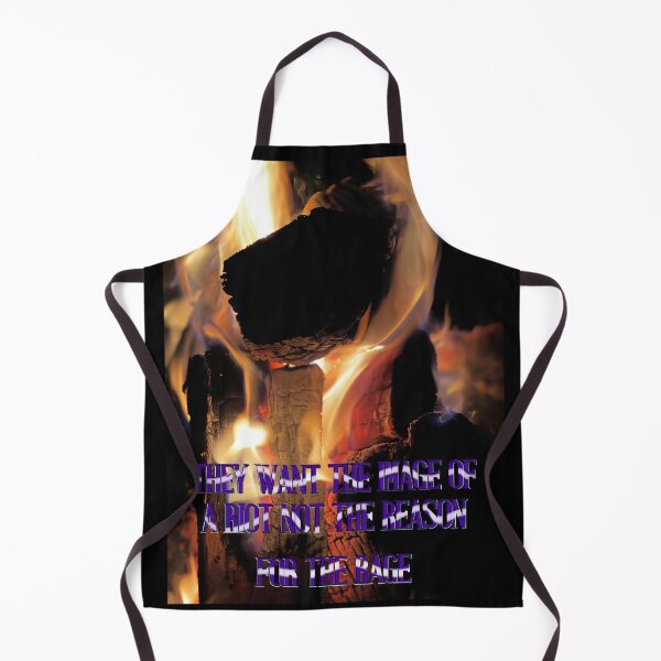 Item preview, They Want the Image of a Riot Not the Reason – Skull in Flames Protest Art Print designed and sold by aadventures.
