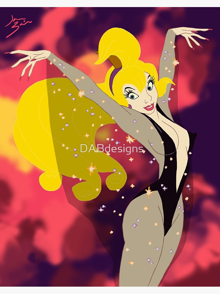 Princess Daphne Art Board Print By Dabdesigns Redbubble