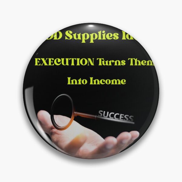 Item preview, Divine Ideas. Disciplined Execution. Real Income. designed and sold by DektosDesigns.