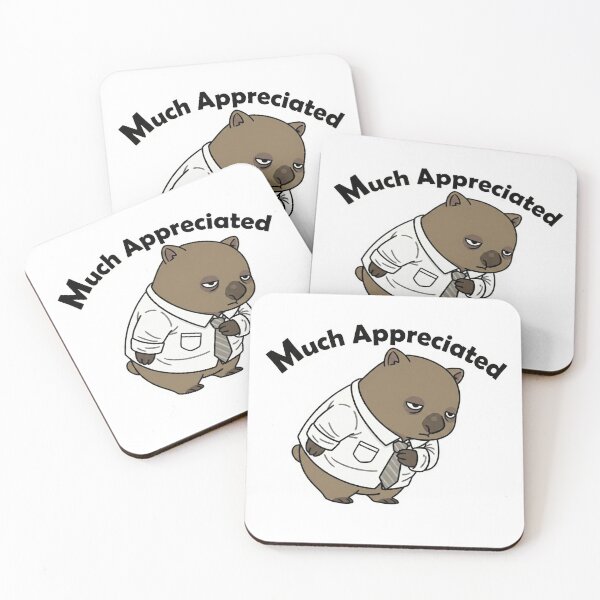 Item preview, Much Appreciated: Respectful but Tired Wombat designed and sold by Jason/Lucy-workshop.