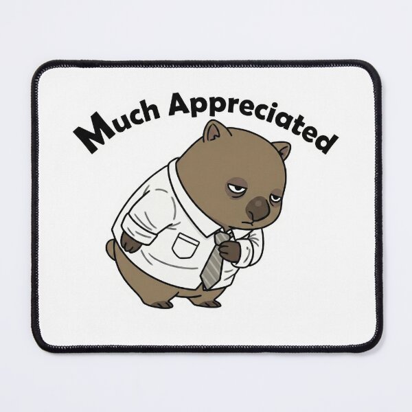 Item preview, Much Appreciated: Respectful but Tired Wombat designed and sold by Jason/Lucy-workshop.