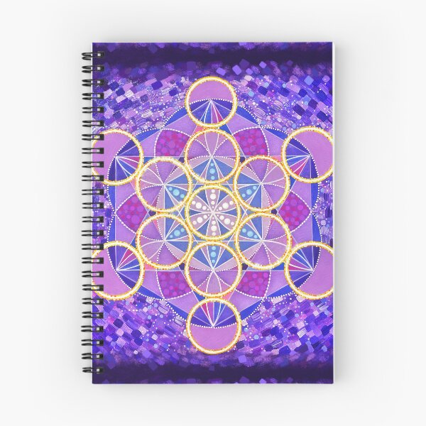 Item preview, Metatron’s Cube Painting  designed and sold by shantilovesart.