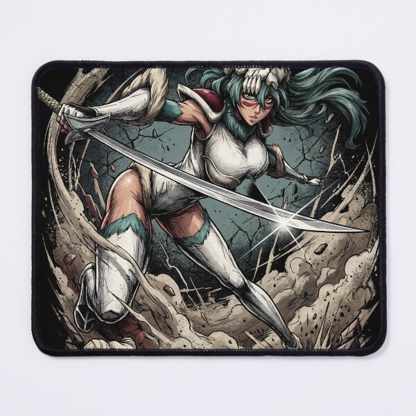 Item preview, Nelliel Nel Fierce Goat-Horn Hollow Queen Inspired – Crimson Line Mask Remnants Portrait designed and sold by Senpaiwaves.