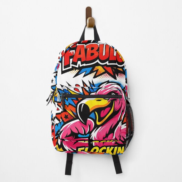 Item preview, Flocking Fabulous Flamingo Pop Art designed and sold by RetroRespect.
