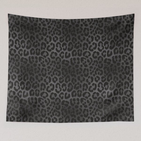 Item preview, Vintage Leopard Textile - Wildlife Rescue  - Birthday Gift For Wife designed and sold by RoyalStarsPatts.