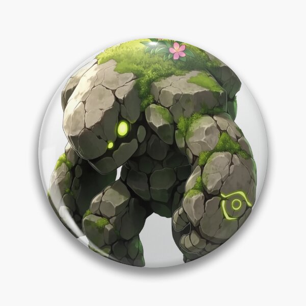 Item preview, Ancient Moss Golem - Nature Spirit Pet designed and sold by Kamast Anime Artworks.