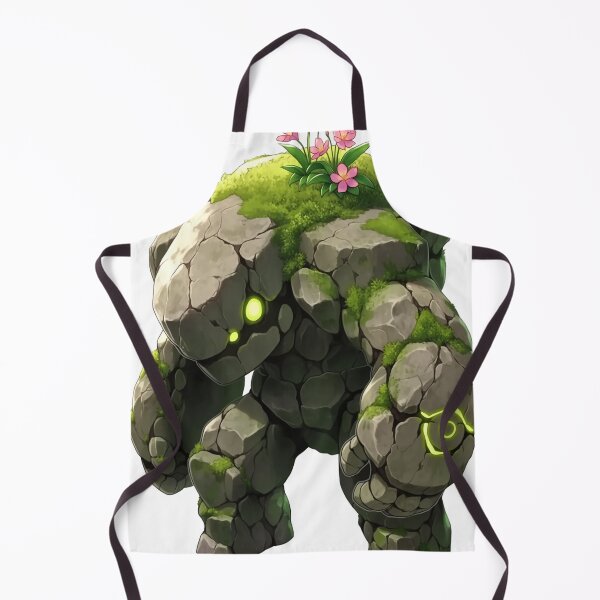 Item preview, Ancient Moss Golem - Nature Spirit Pet designed and sold by Kamast Anime Artworks.