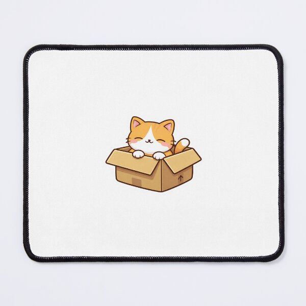 Item preview, Cat in Box designed and sold by jensenlovescats.