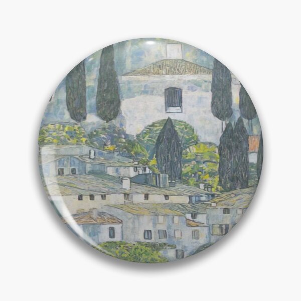 Item preview, Gustav Klimt - Church In Cassone 1913 designed and sold by melaartni.