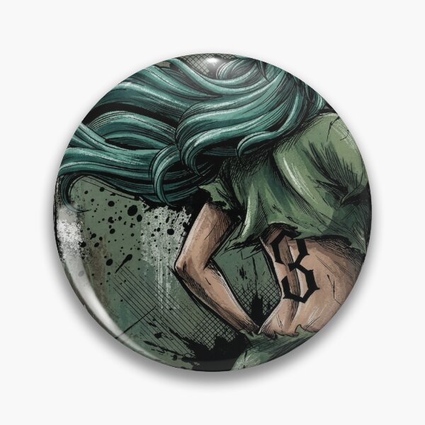 Item preview, Nelliel Nel Hazel Eyed Espada Fighter Art – Curved Horn Mask Adult Transformation Style designed and sold by Senpaiwaves.