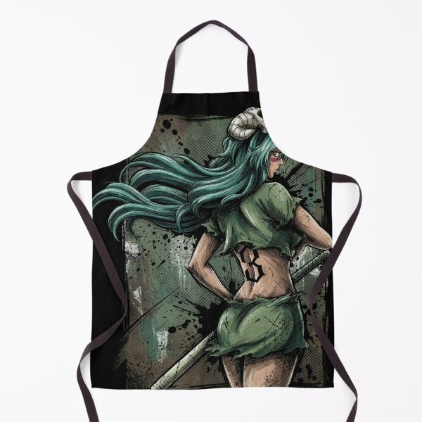 Item preview, Nelliel Nel Hazel Eyed Espada Fighter Art – Curved Horn Mask Adult Transformation Style designed and sold by Senpaiwaves.