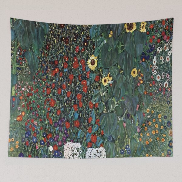 Item preview, Gustav Klimt - Country Garden With Sunflowers 1906 designed and sold by melaartni.