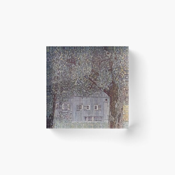 Item preview, Gustav Klimt - Farmhouse In Upper Austria 1912 designed and sold by melaartni.