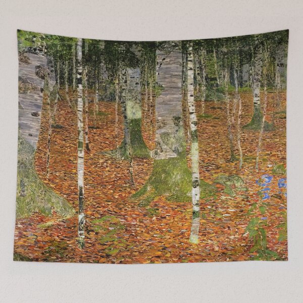 Item preview, Gustav Klimt - Farmhouse With Birch Trees 1903 designed and sold by melaartni.