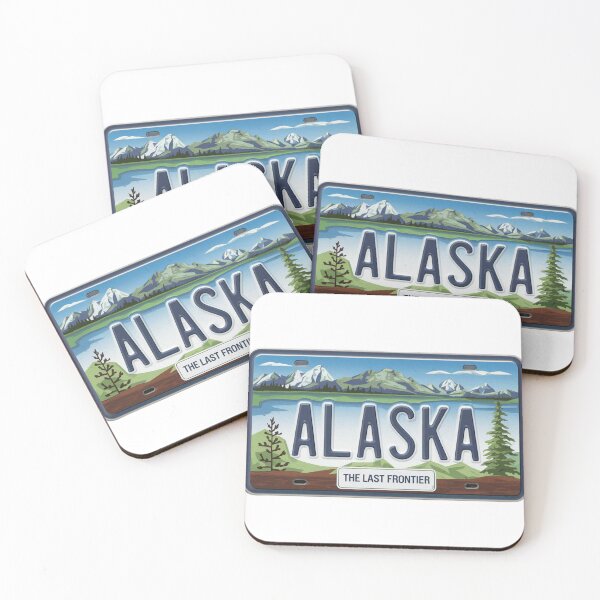 Item preview, Alaska License Plate designed and sold by The Souvenir Dept..