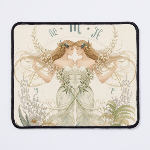 Item preview, Gemini – "Wild & Versatile | Botanical Zodiac Sign designed and sold by YvkafromPoland.