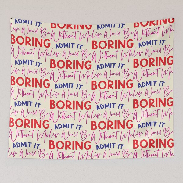 Item preview, Life Would Be Boring designed and sold by CharlottePlaceArt.