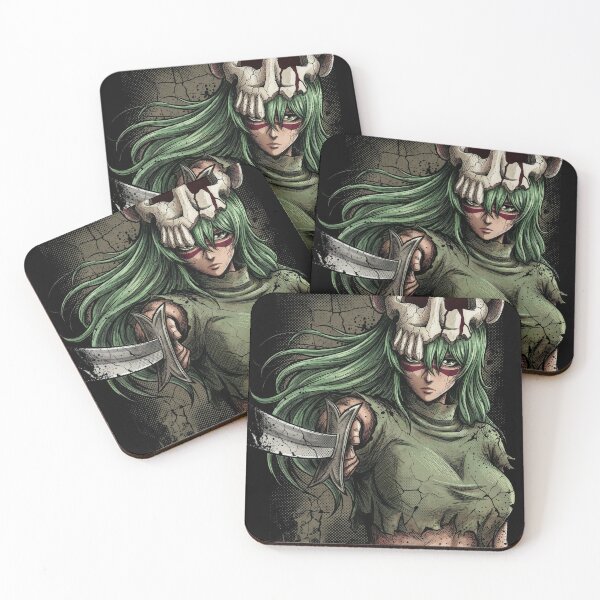 Item preview, Nelliel Nel Green Haired Hollow Empress Inspired – Scarred Face Crimson Mark Dynamic Art designed and sold by Senpaiwaves.