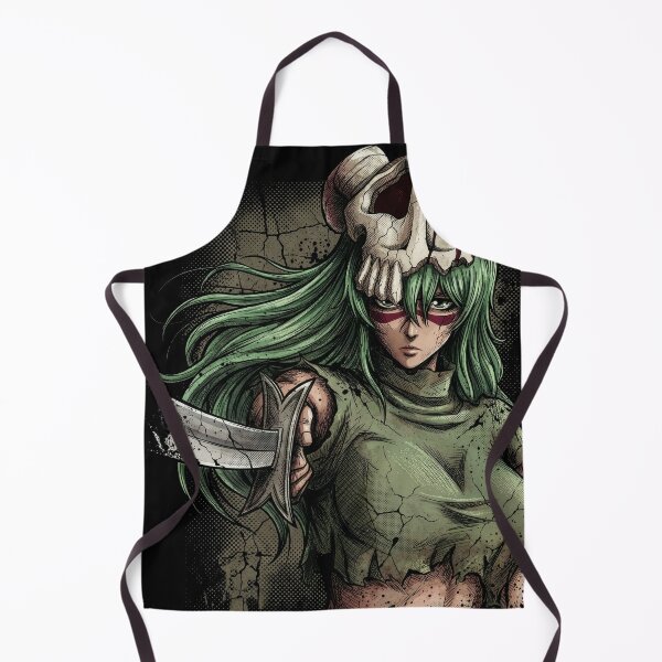 Item preview, Nelliel Nel Green Haired Hollow Empress Inspired – Scarred Face Crimson Mark Dynamic Art designed and sold by Senpaiwaves.