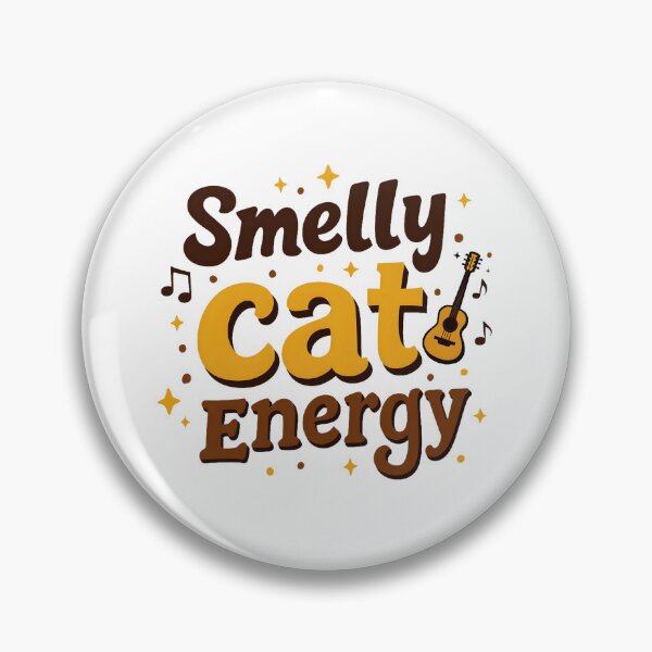 Item preview, Smelly Cat Energy – Funny Pop‑Culture Music Quote | Nostalgic Sitcom‑Inspired Design designed and sold by Nene's design.