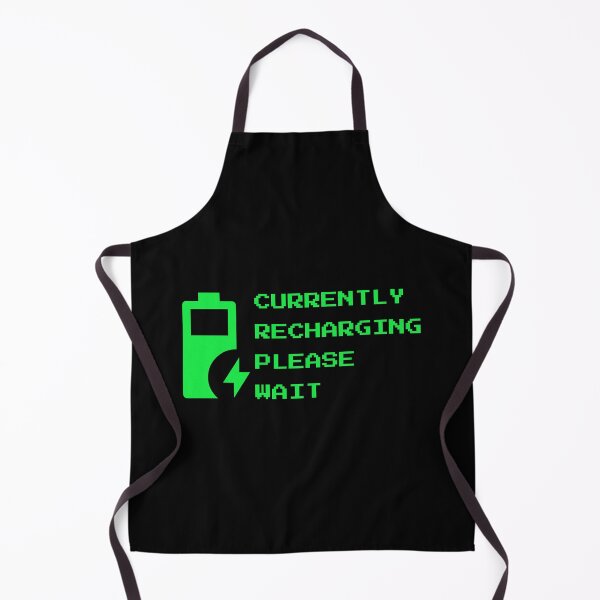 Item preview, Currently Recharging Please Wait - Retro Terminal IT Humor designed and sold by vividlukas.