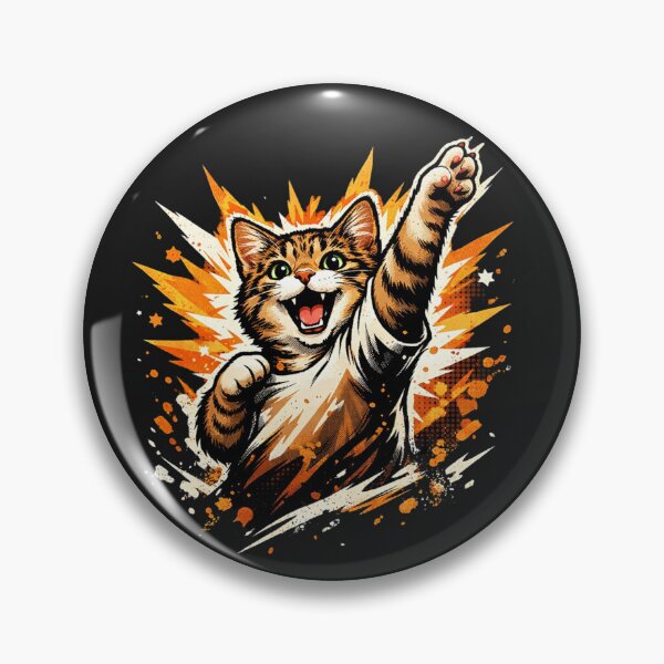 Item preview, Cat with raised arm designed and sold by Nasihasi.