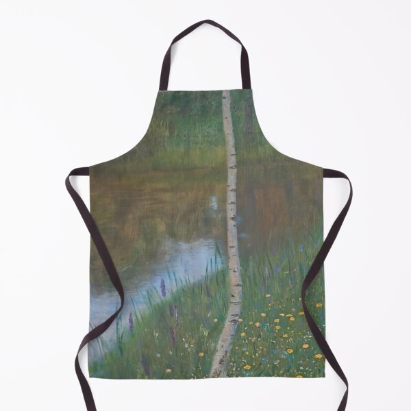 Item preview, Gustav Klimt - Lakeside With Birch Trees 1901 designed and sold by melaartni.